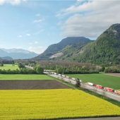 Stau bis Bad Aibling