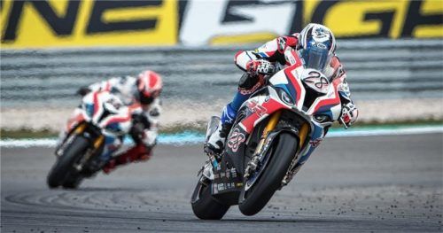Markus Reiterberger zeigte seine beste Saisonleistung und wurde in beiden Läufen Sechster.Foto BMW Motorrad WorldSBK Team