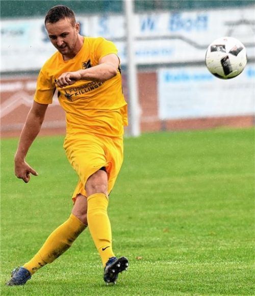 Martin Rauscher und der ASV Au haben erneut eine wichtige Heimpartie vor der Brust.Foto Ziegler