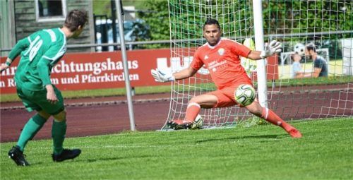 SBR-Stürmer Daniel Kobl erzielte in der zweiten Halbzeit die 2:1-Führung. Foto Ruprecht
