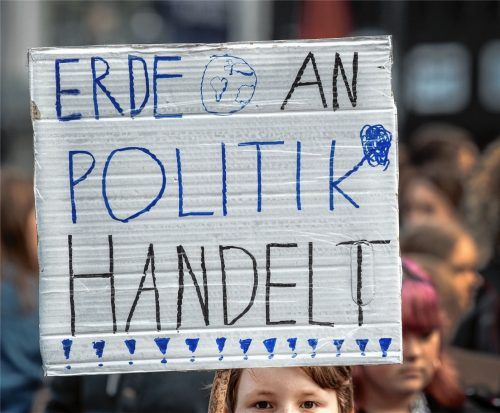Seit mehreren Monaten gibt es weltweit freitags Schülerdemos für mehr Klimaschutz. Foto dpa