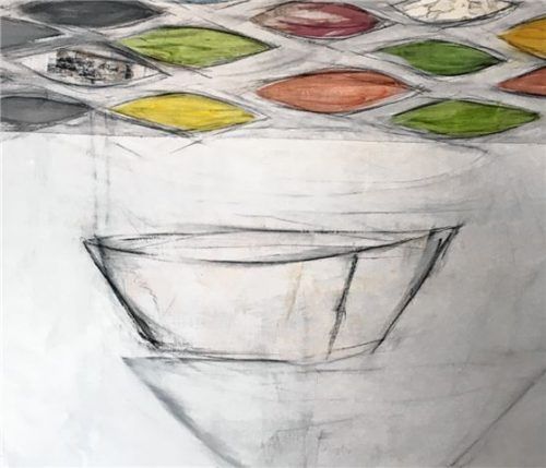 Sieglinde Berndt, o. T. (Mischtechnik). Gloßner