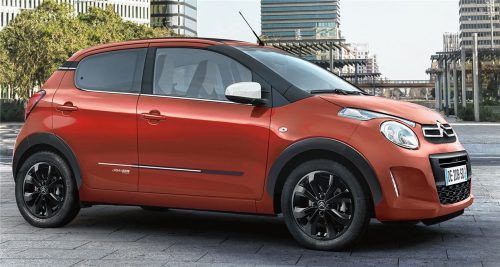 „Urban Ride“ und „Origins“ heißen die beiden Sondereditionen der C1-Modelle von Citroën.Foto Citroën Kommunikation