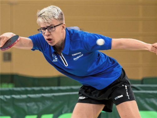 Voller Einsatz: Mike Hollo gewann Bronze in der Einzel-Konkurrenz.