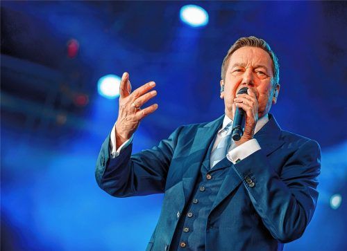45 Jahre auf der Bühne, Dutzende Hits: Schlagersänger Roland Kaiser genießt den Luxus, es tun zu können, aber nicht zu müssen.Foto  Toni Kretschmer