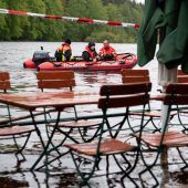 Tief Axel setzt Bayern unter Wasser
