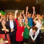 Jubel bei Grünen, Desaster für SPD