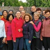 Großer Andrang bei gemeinsamen Lauftraining