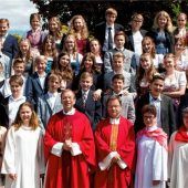 53 junge Christen in der Stadtkirche