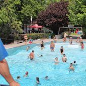 Das Waldbad ist offen