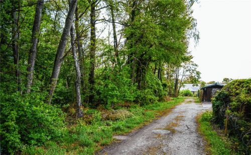 Am Ende der Hölderlinstraße sollen ab Herbst 2020 rund 40 Kinder in den neuen „Naturnahen Kindergarten“ gehen können. Foto Buhleier