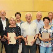 Langjährige Mitglieder geehrt