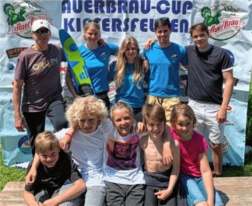 Das Team Kiefersfelden beim Auerbräu-Cup 2019.