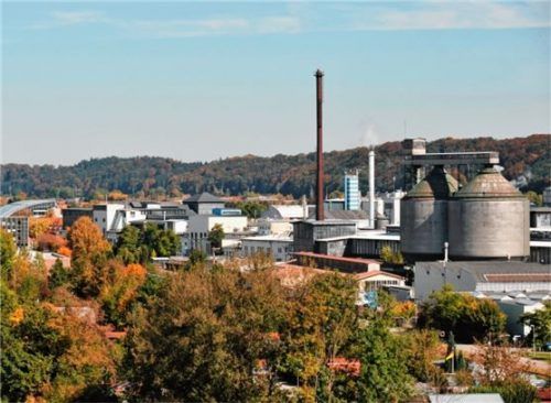 Der AlzChem-Standort in Trostberg. Foto re