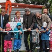 Endlich: Neuer Spielplatz für das Kinder-Tages-Zentrum