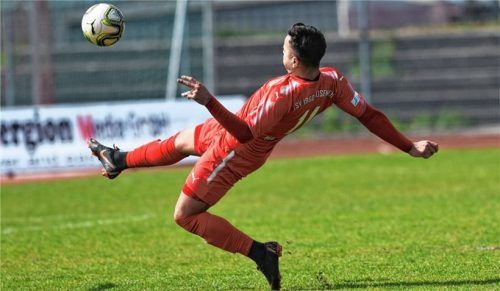 Die Sechziger müssen sich mächtig strecken um heute beim Gastspiel in Schalding erfolgreich zu sein. Foto  Ziegler