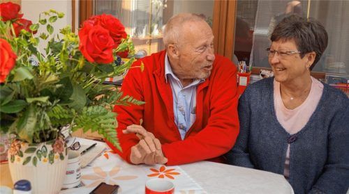 Ein Drittel der sechsköpfigen SPD-Fraktion im Waldkraiburger Stadtrat: Anneliese Will und ihr Mann Alex. Foto  Grundner