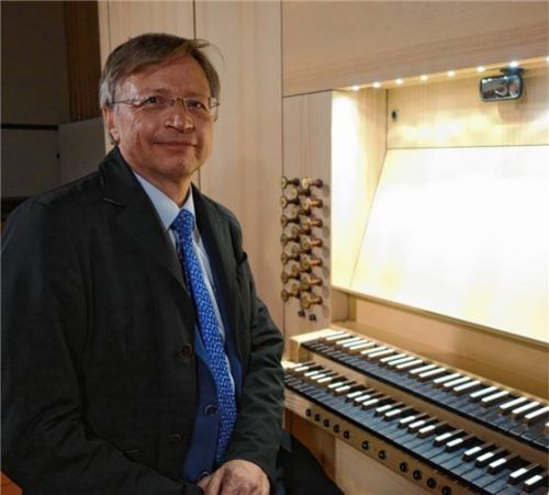 Franz Josef Stoiber, Domorganist und Professor an der Hochschule für Kirchenmusik in Regensburg.Foto franke