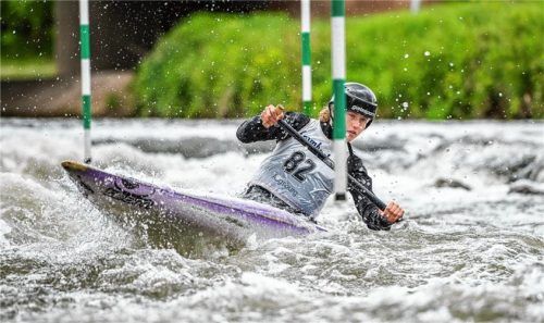 Manuel Arnu gehörte zum erfolgreichen Team des Kajak-Klubs Rosenheim.