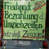 Neuer Text fürs Taferl-Wagerl von Kolbermoor