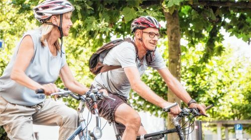 Radfahren in der Region soll noch weiter Schwung aufnehmen, meint die Arbeitsgemeinschaft Stadt- und Umlandbereich Rosenheim. Informationen zu den Planungen gibt es auf dem Radlaktionstag in Kolbermoor. Foto Re
