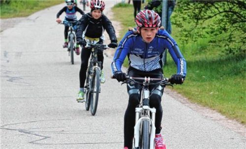 Sarah Walter wurde erneut bayerische Duathlon-Meisterin.