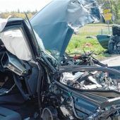 Fünf Verletzte bei schwerem Verkehrsunfall