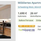 Möbel hebeln den Mietspiegel aus