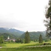 Naturfriedhof nahe Schloss Elmau