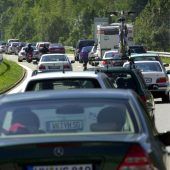 Baustelle bremst im September Wanderer aus