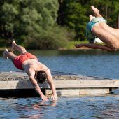 Das Risiko am Badesee
