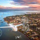 Uber-Drohne geht mit Essen an den Start