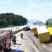 Tausende harren im Hitze-Stau aus