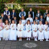 Große Festfreude bei den Erstkommunionkindern in der Stadtkirche