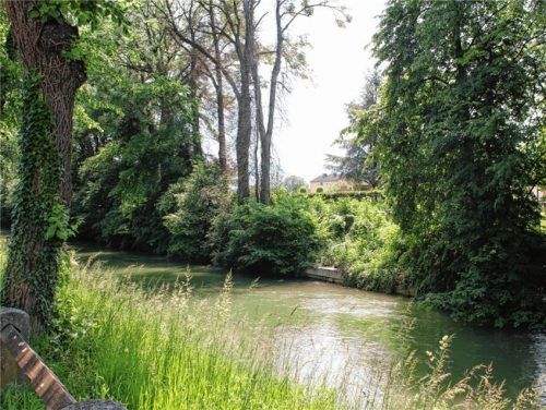 Forelle, Barbe, Koppe und Co. schwimmen in der Mangfall und im Mangfallkanal. Nach diesen heimischen Fischarten sollen die Straßen und Wege auf dem Conradtygelände nördlich des Mangfallkanals benannt werden. Foto Weinzierl