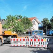 Ganghoferstraße: Bauarbeiten sind gestartet