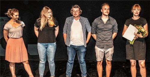 Das Zentraltheater München erhielt für seine Produktion „Wir kommen“ den Preis für die beste Inszenierung. Fotos Fischbach-Kirchgraber