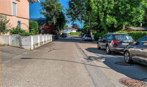 Die Bauarbeiten an der Ganghoferstraße sollen am Montag starten. Foto Buhleier