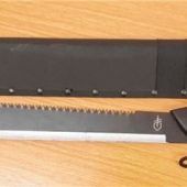 Machete sichergestellt
