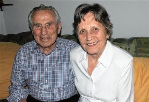 Ein glückliches Paar: Martin und Anneliese Brunnlechner. Foto fill