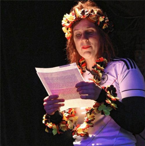 Elisabeth McCarthy verlieh der Musil-Romanfigur Gerda Fischl ihre Stimme. Foto Lehmann