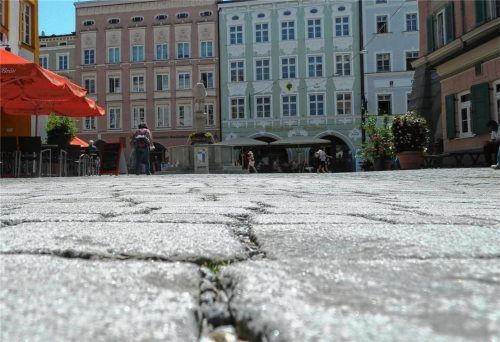 Hier in der Heilig-Geist-Straße existiert derzeit der Teststreifen. Foto Aerzbäck