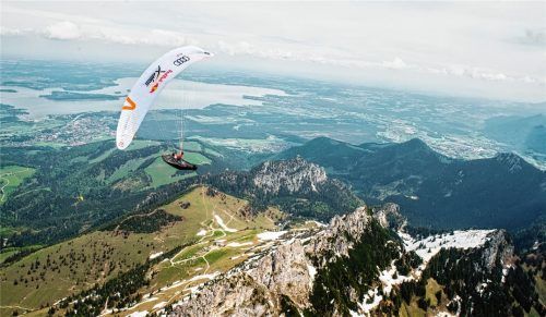 Im Anflug auf Wendepunkt 3 in Aschau im Chiemgau. Foto Wölk