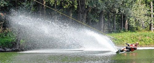 Jana Wittenbrock will den von ihr gehaltenen Weltrekord beim Heimbewerb am Hödenauer See verbessern.