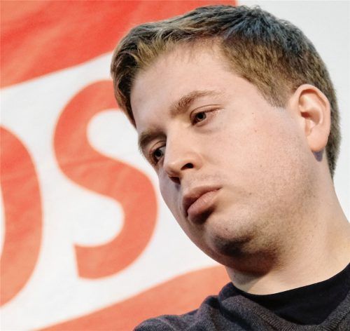 Juso-Chef Kevin Kühnert hat sich auch in der eigenen Partei sehr unbeliebt gemacht. Foto dpa
