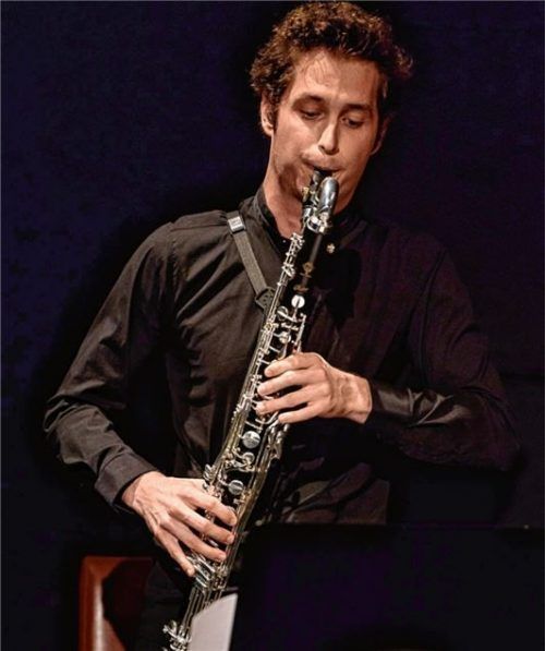 Kongenial begleitet wurde er von dem Klarinettist Jure Robek. Fotos Flamm