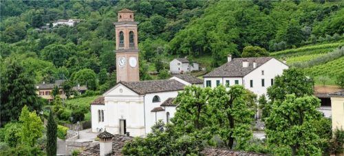 Landschaft der Euganeischen Hügel.Foto Kregel