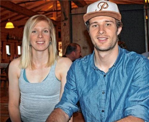 Roxanne und Joel Dufter haben große Ziele.Foto  Huber