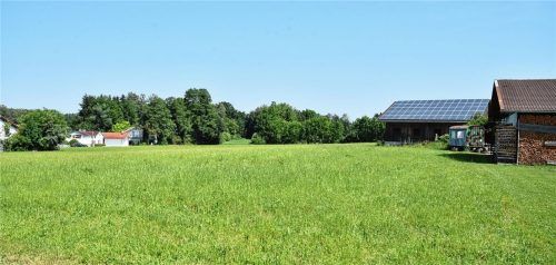 Sims und Simserfilze sollen zwei Ortsteile bleiben, nicht zusammenwachsen. So sieht es das kommunale Entwicklungskonzept vom Winter 2012 vor. So entschied jetzt der Gemeinderat erneut. Foto Schlecker