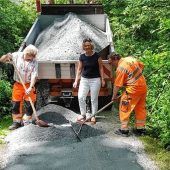 „Fuffzgerlweg“ wieder frei